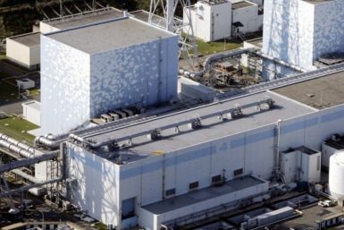 File photo gives aerial view of Tokyo Electric Power Co.'s Fukushima Daiichi Nuclear Plant No.4 reactor in Fukushima Prefecture