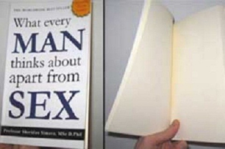 Blank sex book becomes bestseller, tops 'Harry Potter', 'Da Vinci Code'