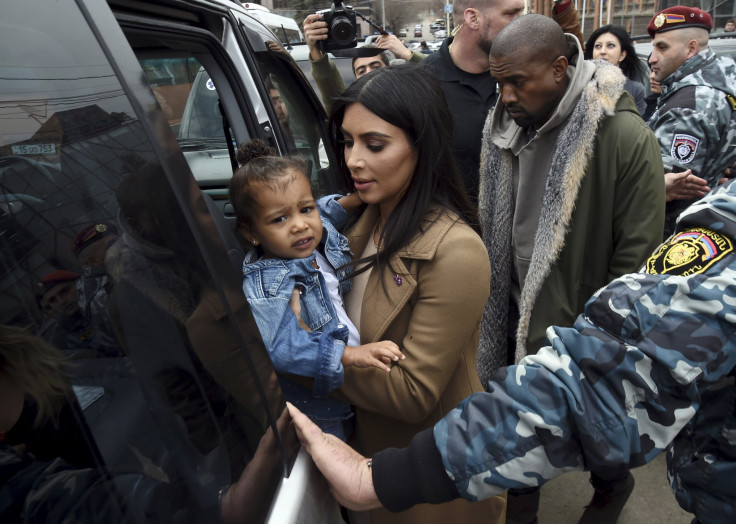 Kim, Kanye, North