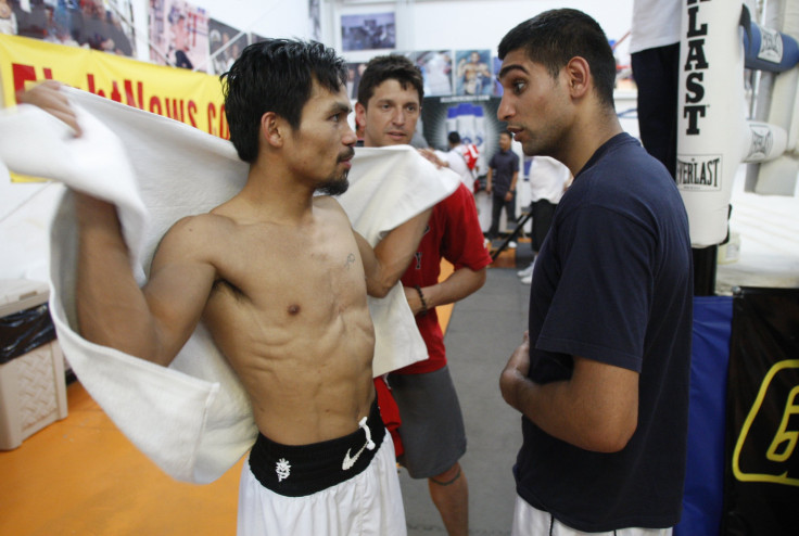 Pacquiao an Khan in 2009