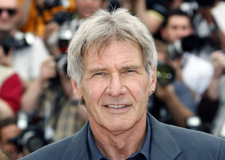 Harrison Ford flying helicopter