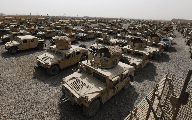 Humvees in Iraq