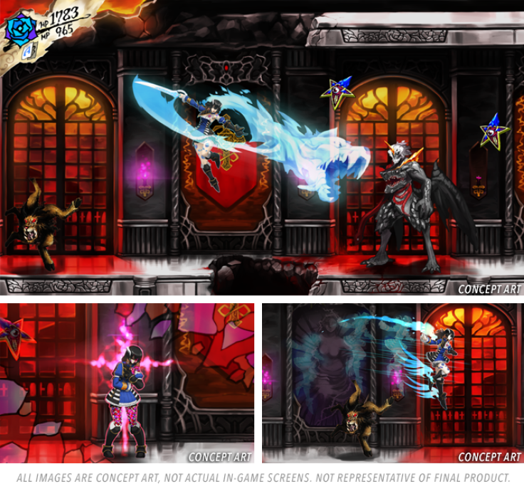 Bloodstained Concept Art
