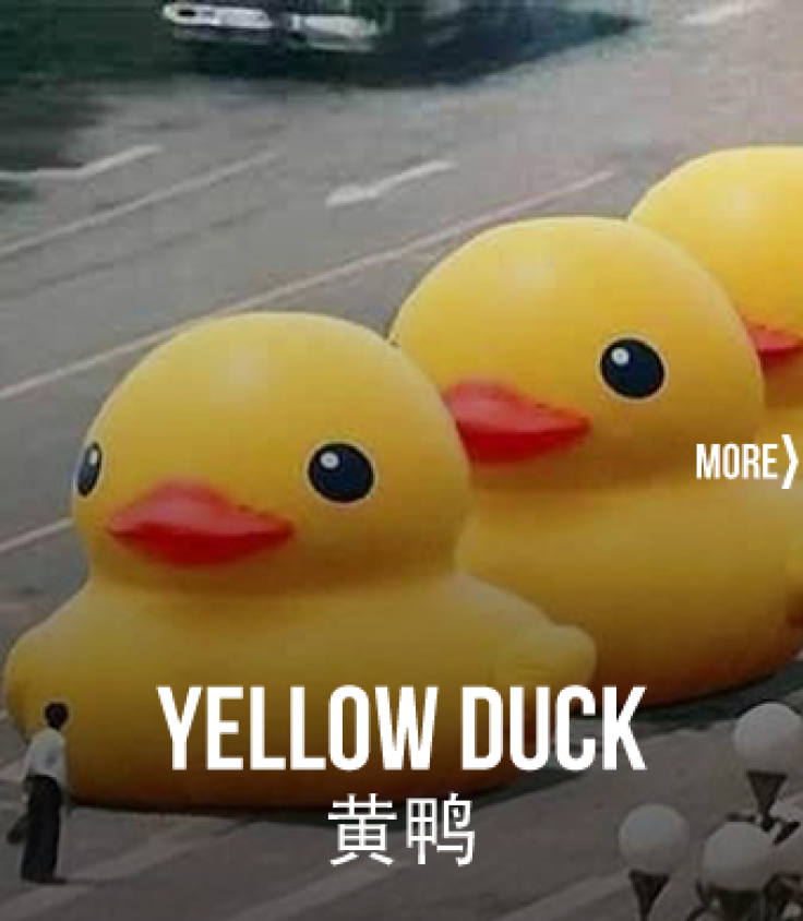 Weibo censorship Tiananmen Square Rubber duck