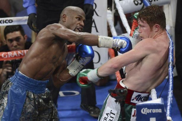 Floyd Mayweather Canelo Alvarez