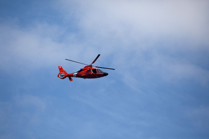 Coast Guard helicopter