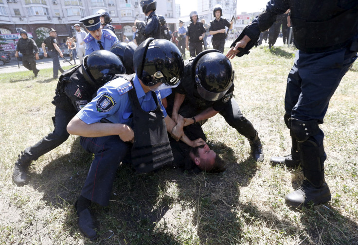 ukraine gay protest