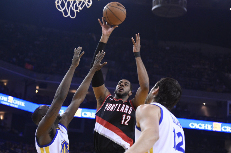 LaMarcus Aldridge Blazers 2015