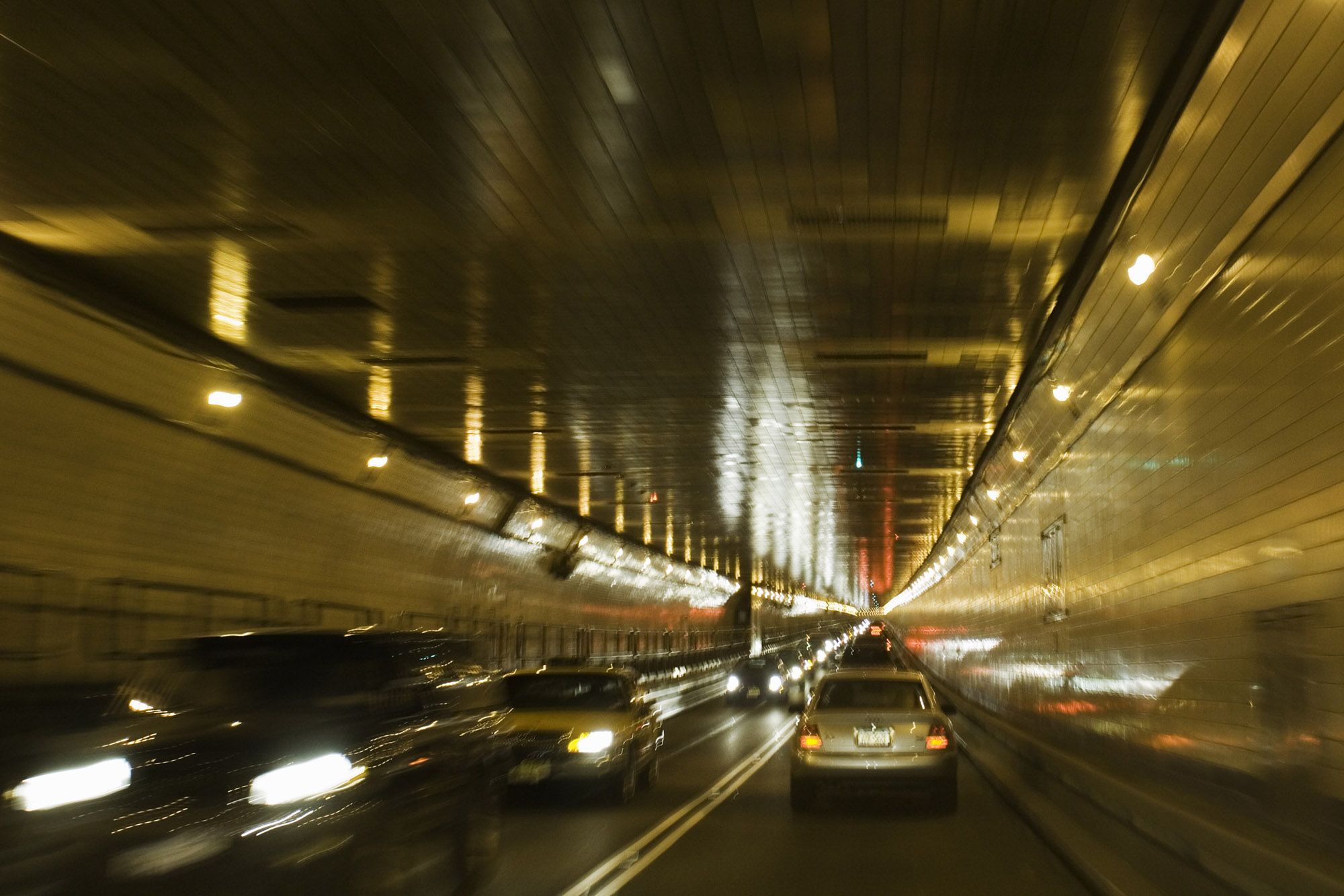 Lincoln Tunnel Closed After Buses Collide, Causing Traffic Jams And