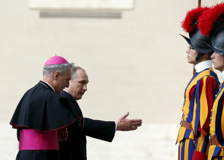 Putin-Pope-Vatican