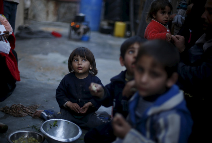 Palestinian children