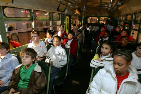 multiracial bus