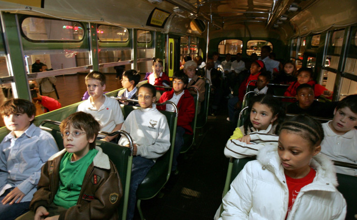 multiracial bus