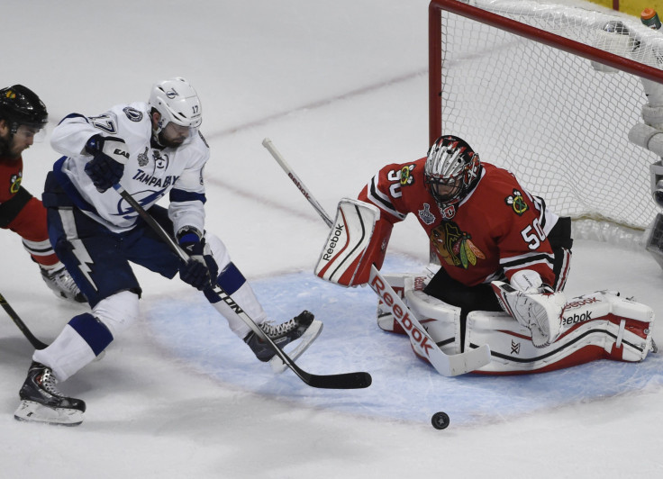 Corey Crawford Blackhawks 2015