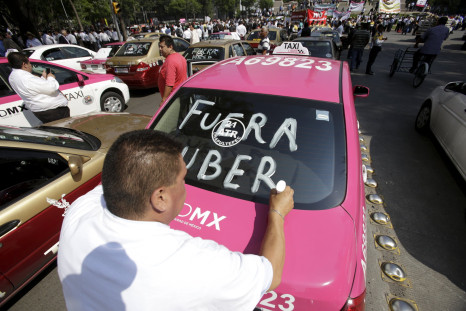 Mexico Uber Protest