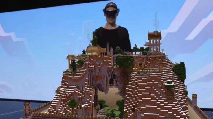 Minecraft Microsoft HoloLens
