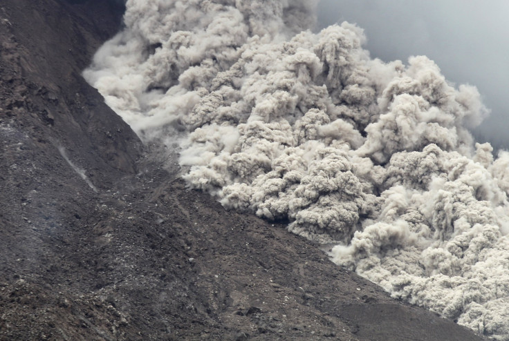 Mount Sinabung in North Sumatra, Indonesia volcano eruption 