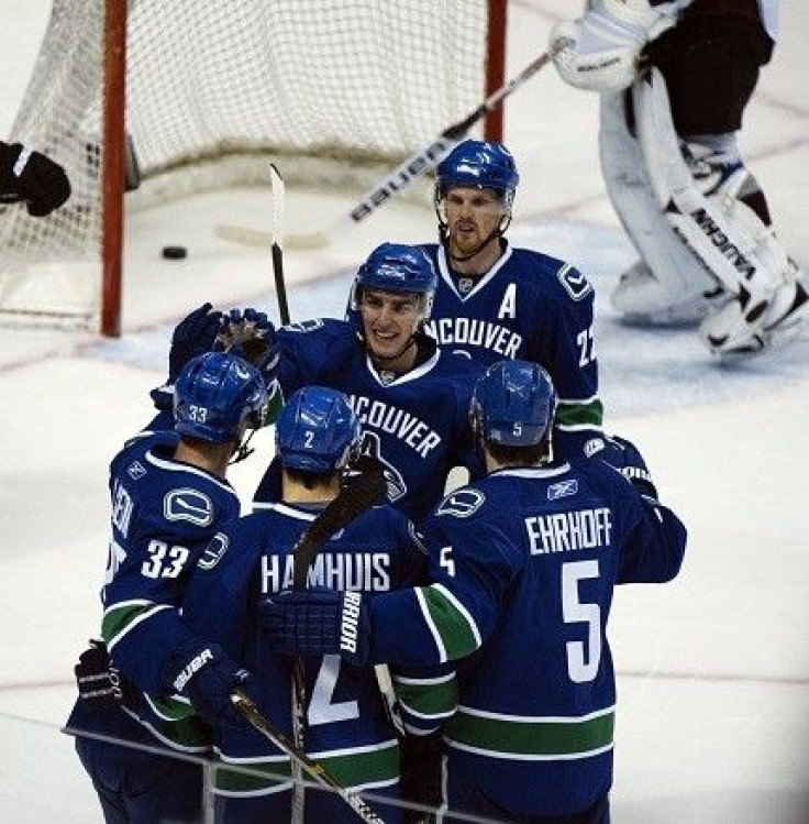 The Canucks are clicking on all cylinders