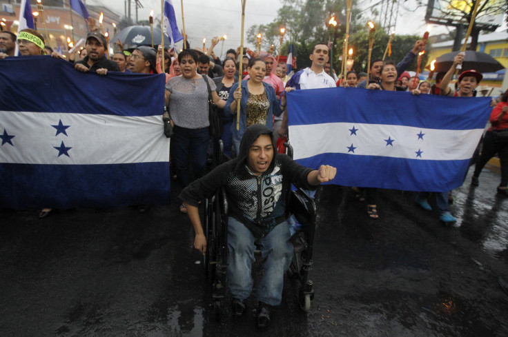 honduras protest