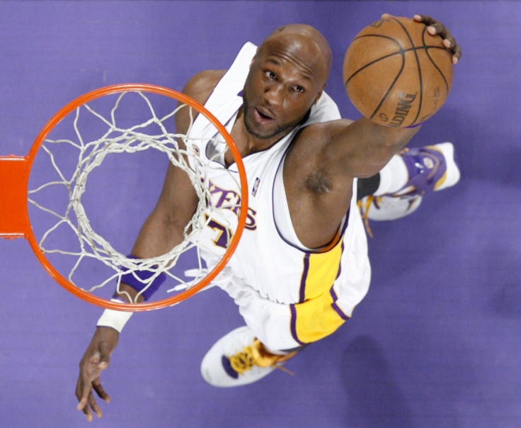 Lamar Odom basketball