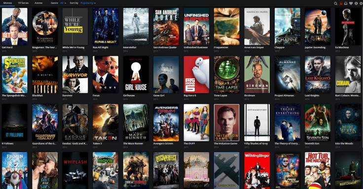 Popcorn Time screen June 18