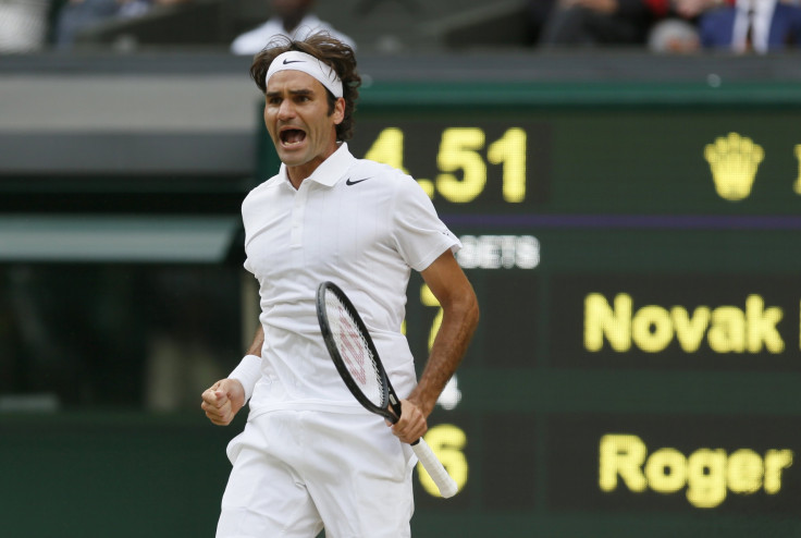 Roger Federer Wimbledon 2015