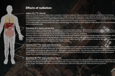 Infographic: the effects of Radiation