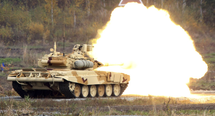Russian T-90 Tank