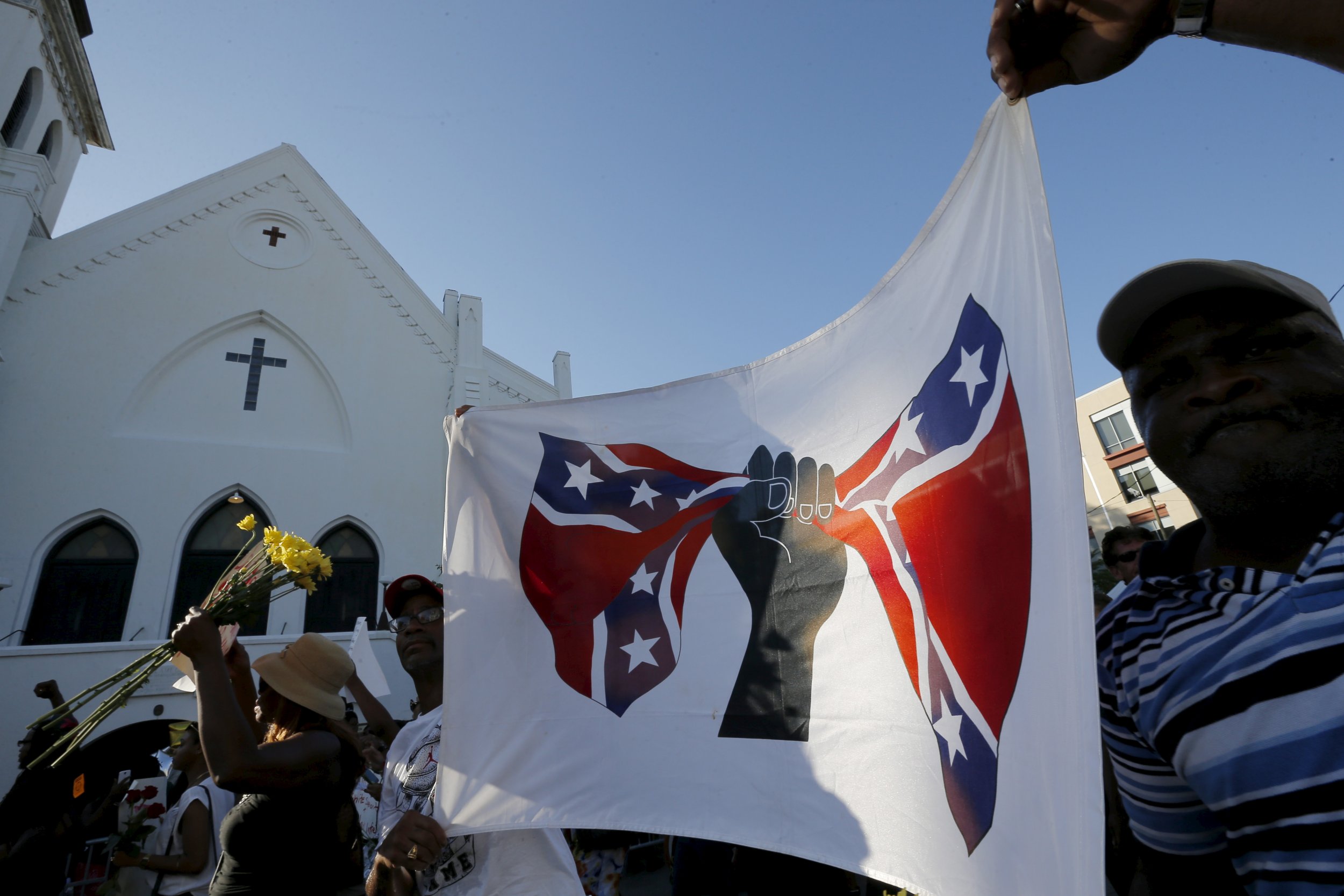 South Carolina Confederate Flag Controversy Overlooking History Locals Raise Flag Symbolizing 0515