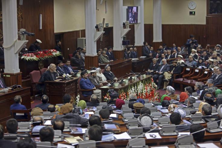 Afghan parliament