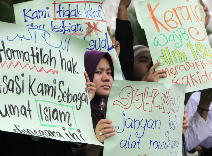 malaysia anti gay protest