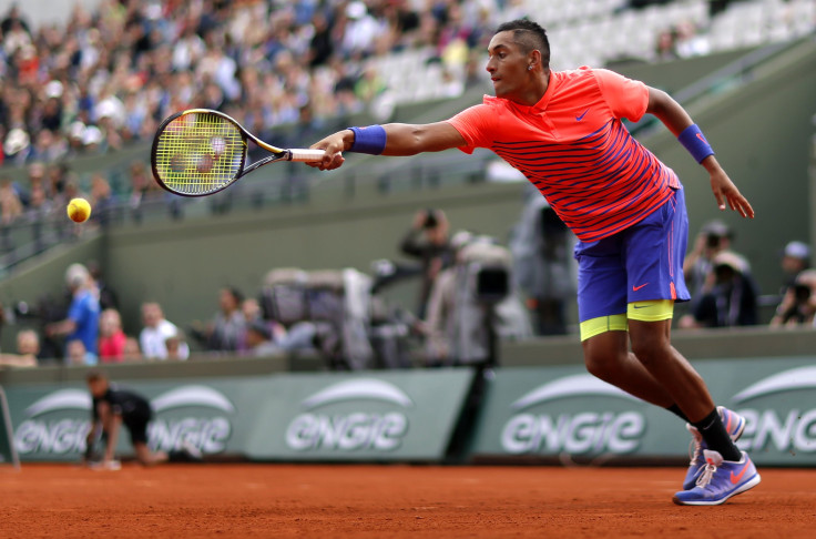 Nick Kyrgios of Australia