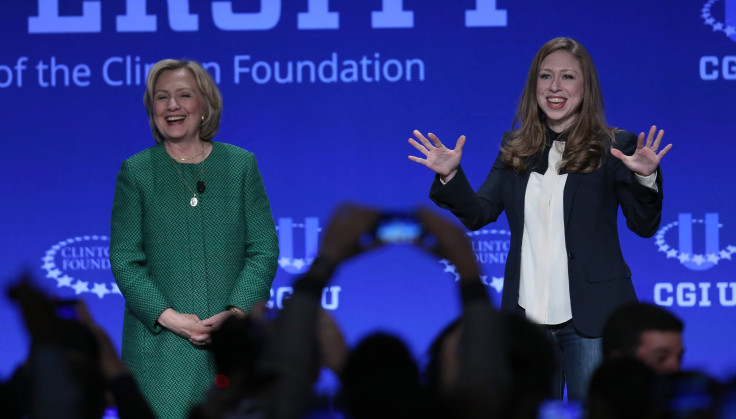 Chelsea and Hillary Clinton