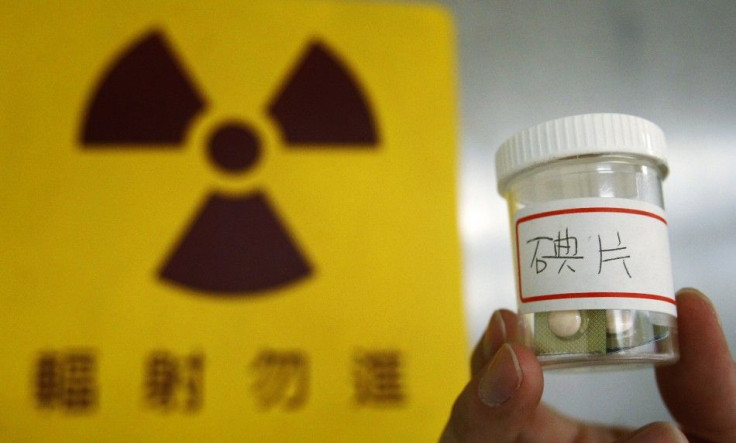 Iodine tablets are displayed during a nuclear radiation decontamination drill at the Tri-Service General Hospital in Taipei March 18, 2011, in reaction to the nuclear crisis in Japan after a huge earthquake crippled several reactors at the Fukushima Daiic