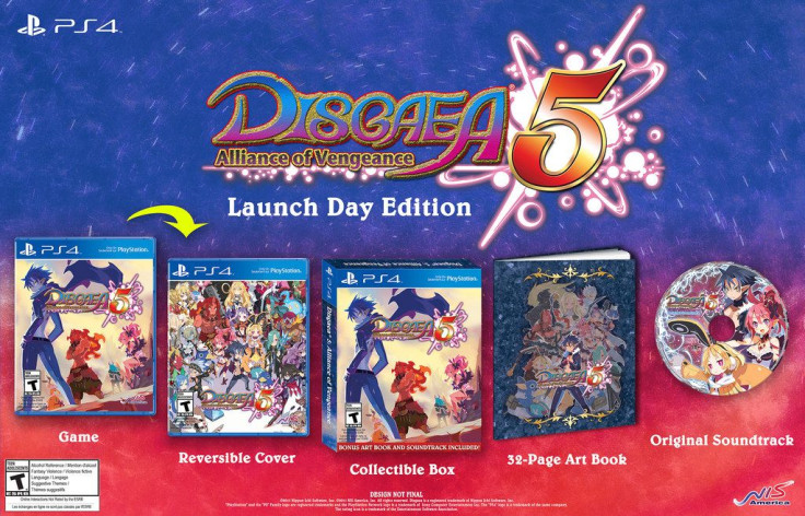 Disgaea 5 launch day edition