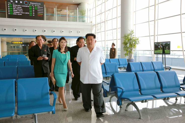 Kim Jong Un airport tour