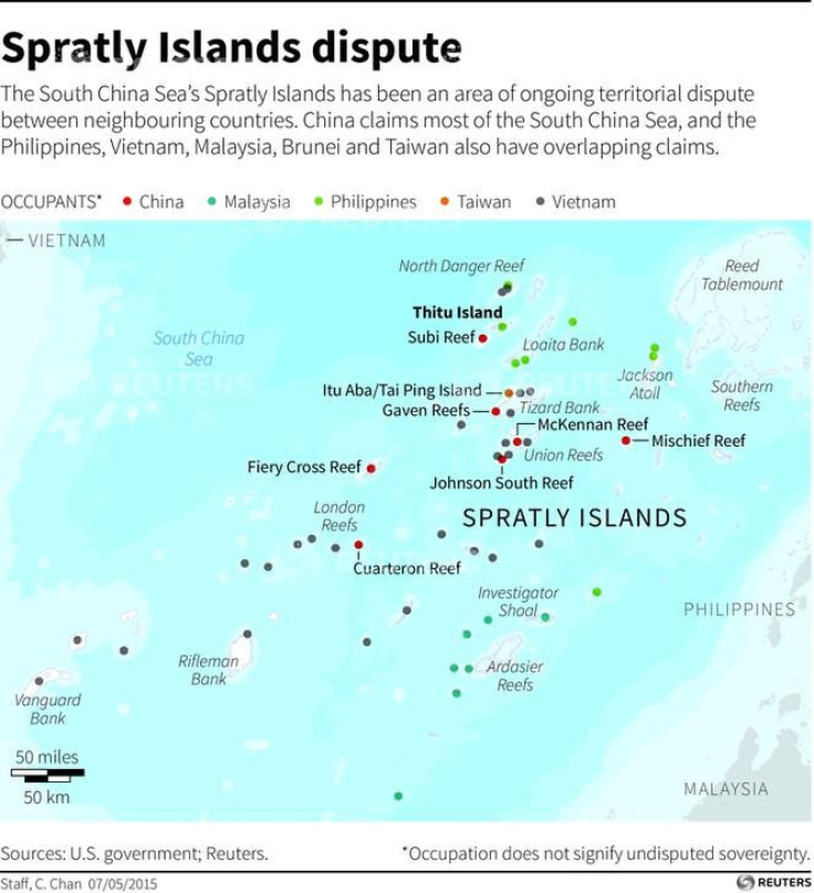 Spratly Island Map