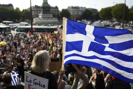 Greece protesters