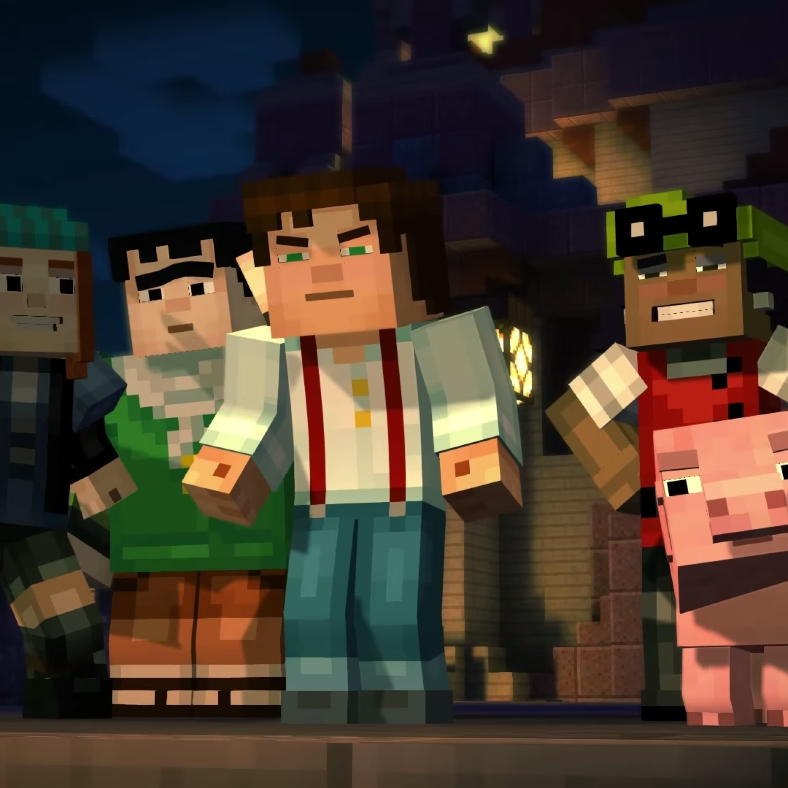 Netflix's Minecraft Story Mode - Ep 1 The Order Of The Pig 
