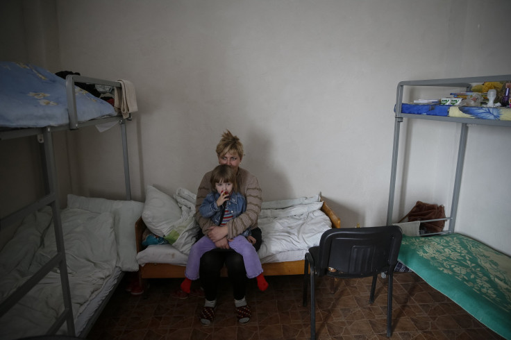 Internally displaced Ukrainians