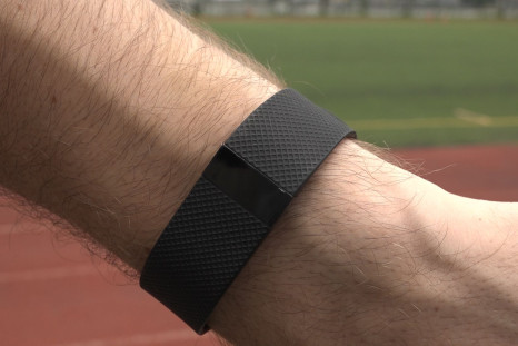 Fitbit Charge HR on wrist