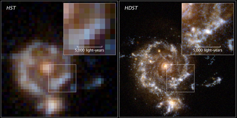 Hubble v HDST