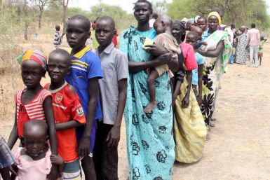 South Sudan displaced residents