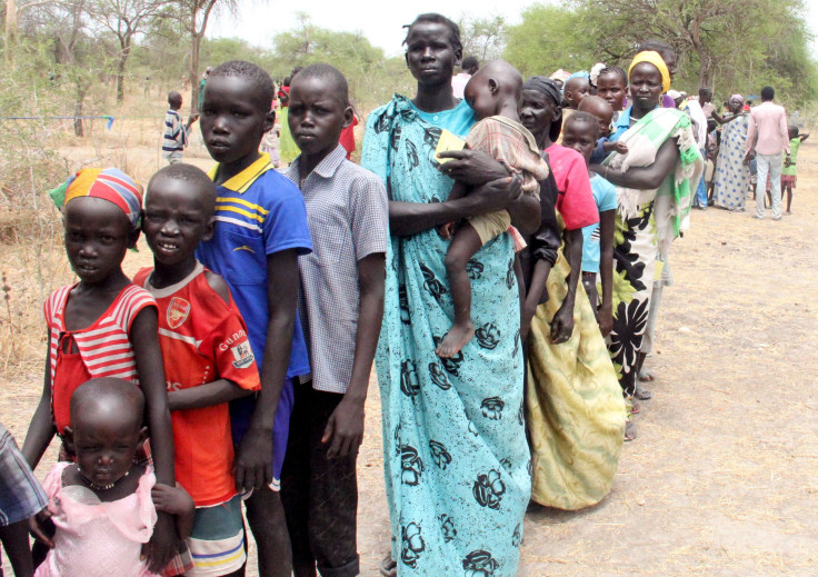South Sudan displaced residents