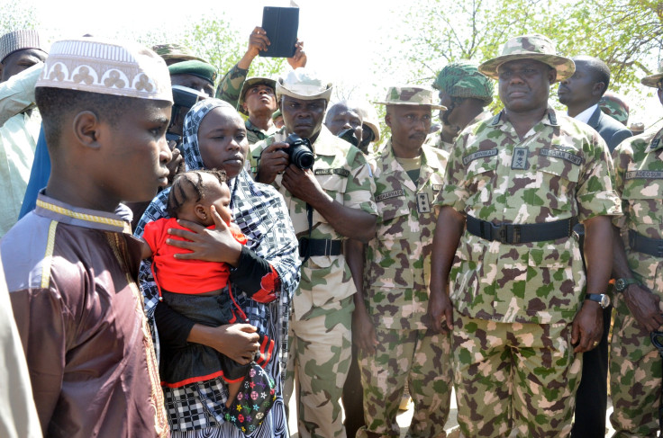 Nigerian army chief Lt. Gen. Kenneth Minimah