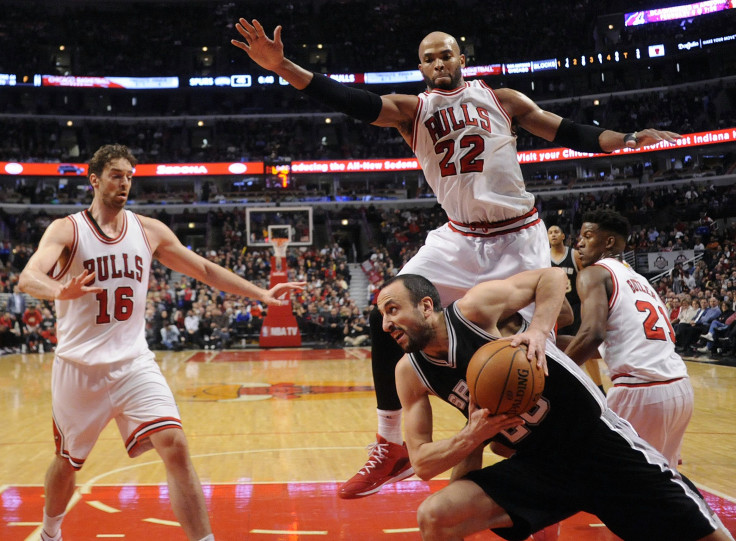 Manu Ginobili vs. Bulls in 2015