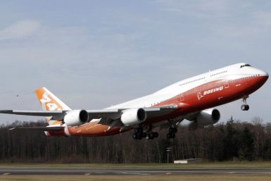 Boeing 747-8 first flight is a success