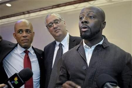 Hip-hop artist Wyclef Jean