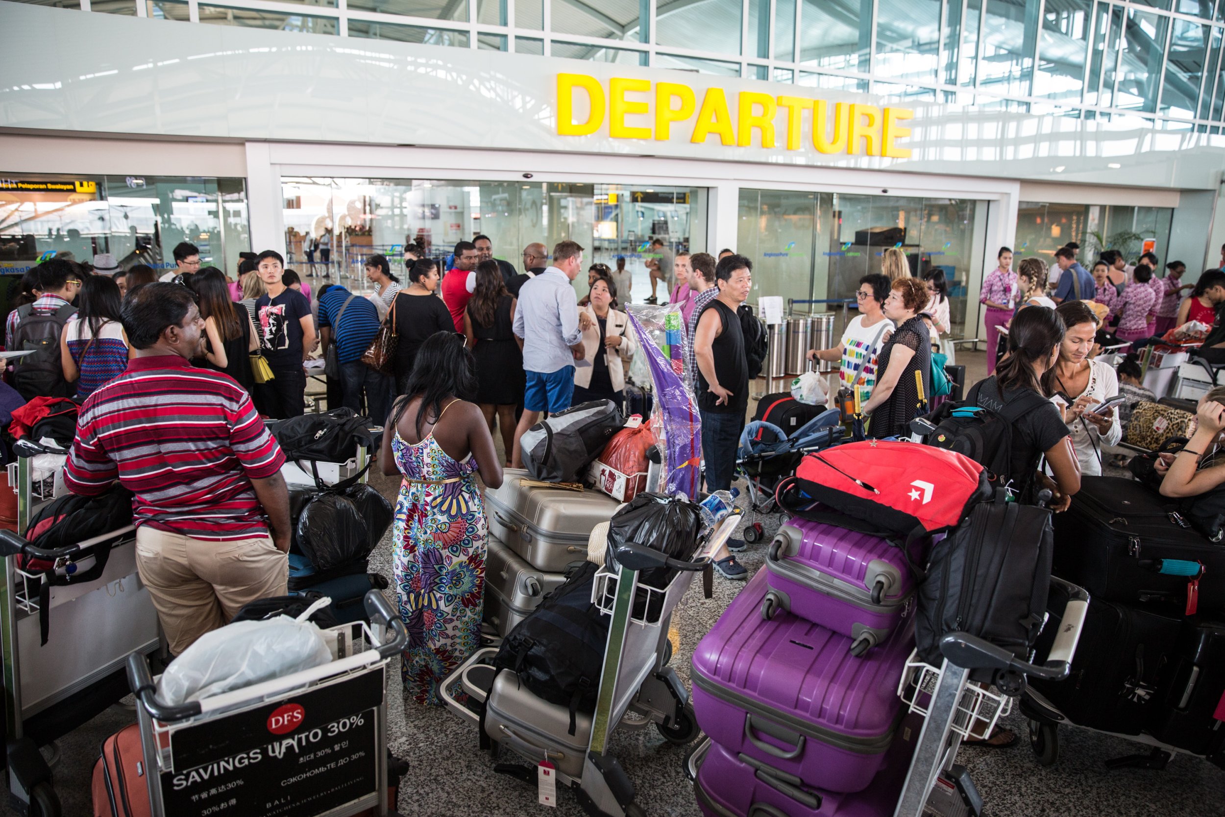 Indonesia Closes Down 5 Airports, Including Denpasar On Bali, After