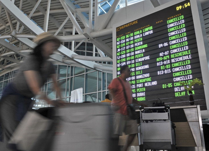 Airport delays in Bali